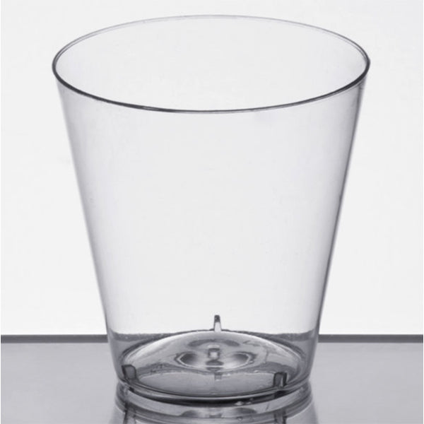 2 oz Clear Plastic Shot Glasses – 50 Pack