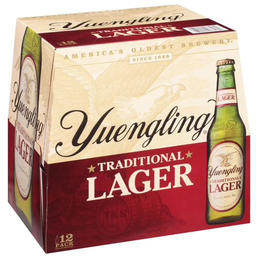 Yuengling 12 pack bottles