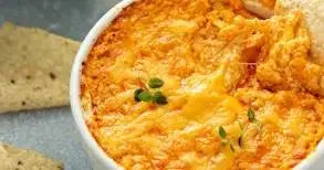 Buffalo Chicken Dip with Tortilla Chips