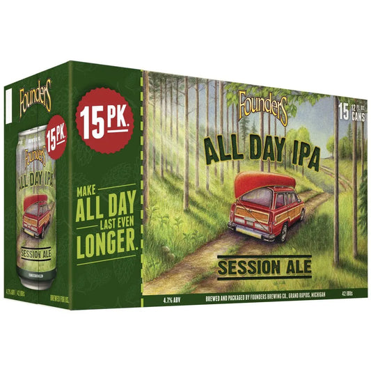 Founders All Day IPA - 15 pack, 12 oz
