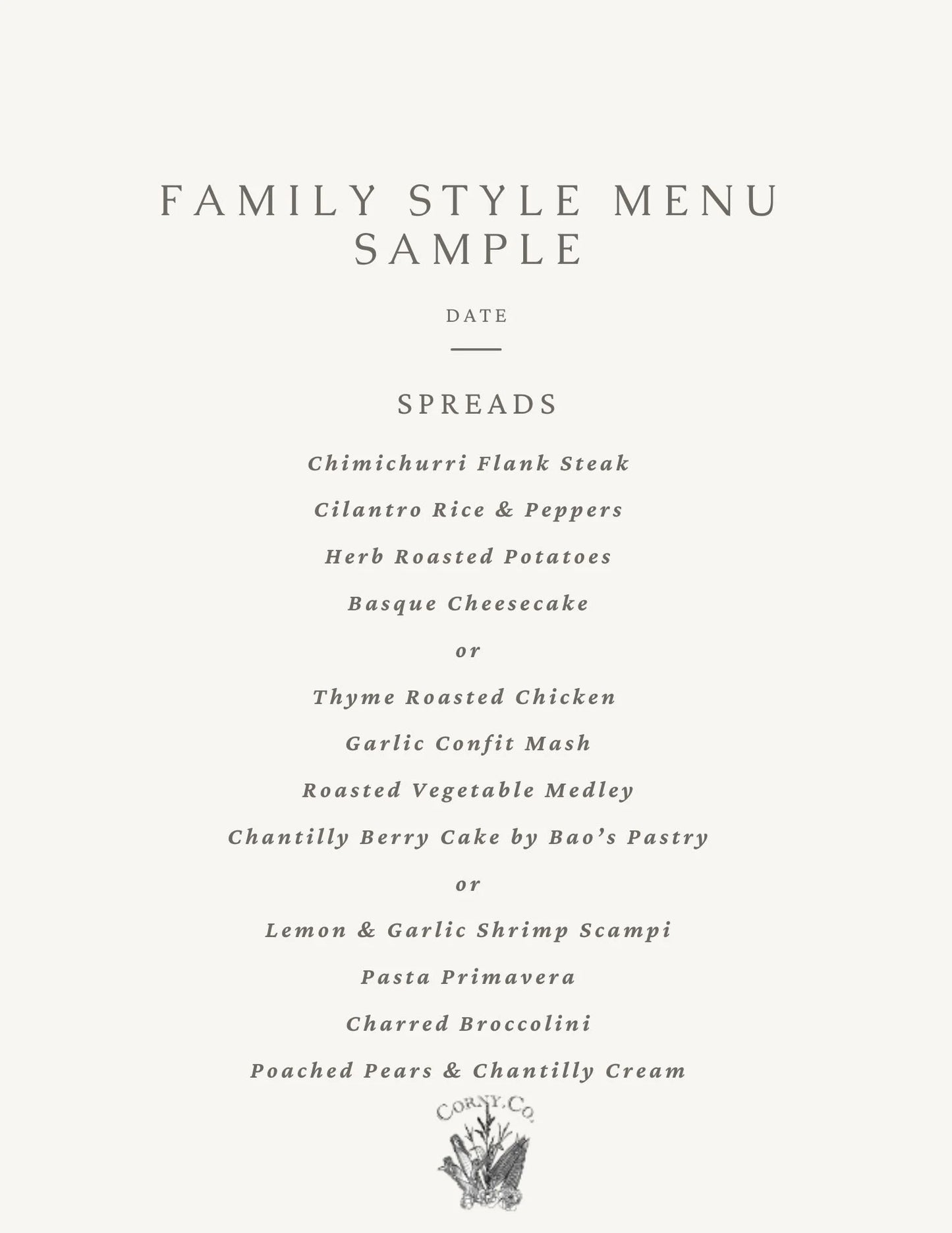 Private Dining Experience with Chef Cornelius Jemison