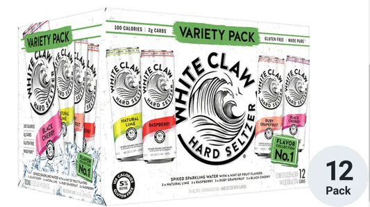 White Claw variety pack #1 12pk cans