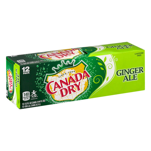 Canada Dry Ginger Ale – 12pk cans