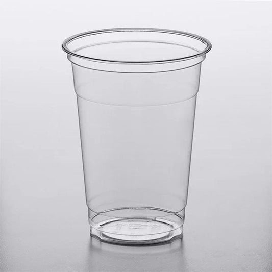16oz Clear Plastic Cups – 50 Pack